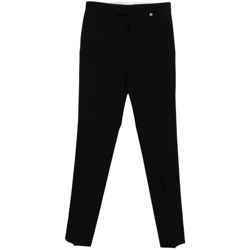Versace Jeans mit geradem Bein Trousers Black schwarz