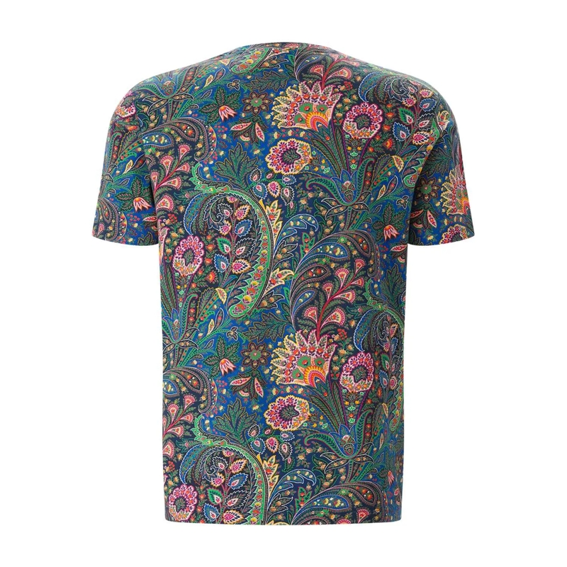 Etro T-Shirt T-Shirt mit Paisley-Muster mehrfarbig(Image 2)