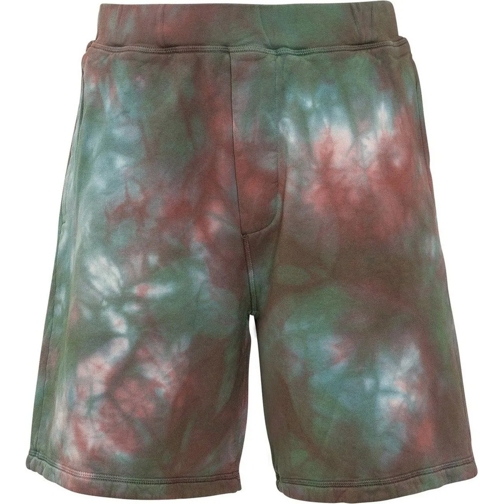 Dsquared2 Kurze Hosen Dsquared2 Cotton Tie-Dye Shorts grün