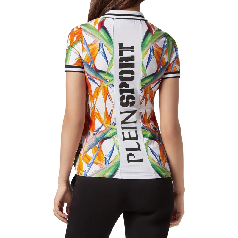 Plein Sport Top Poloshirt weiss(Image 4)