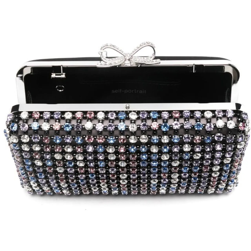 Self Portrait Clutch Bags Multicolor schwarz(Image 3)