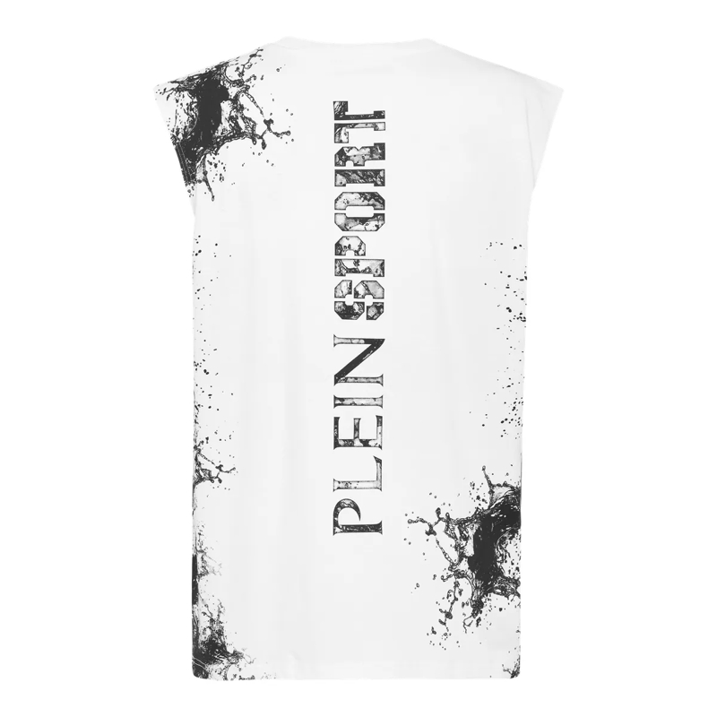 Plein Sport Top Tank-Top Splash weiss(Image 2)