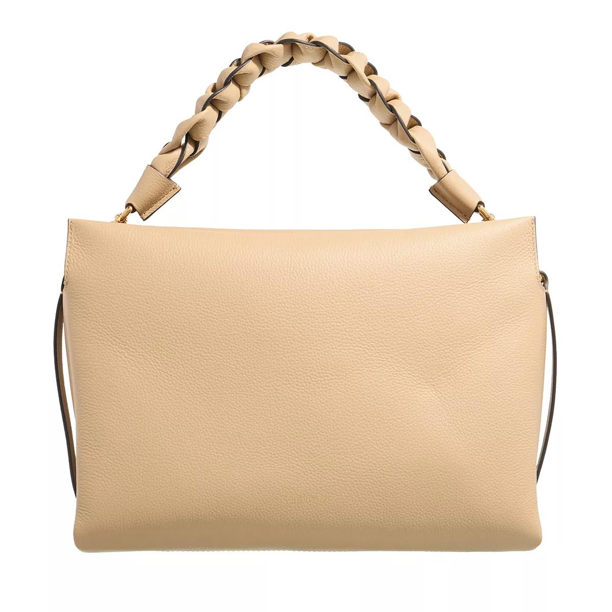 Coccinelle Satchel Bag - Boheme Grana Double Handbag - Gr. unisize - in Beige - für Damen