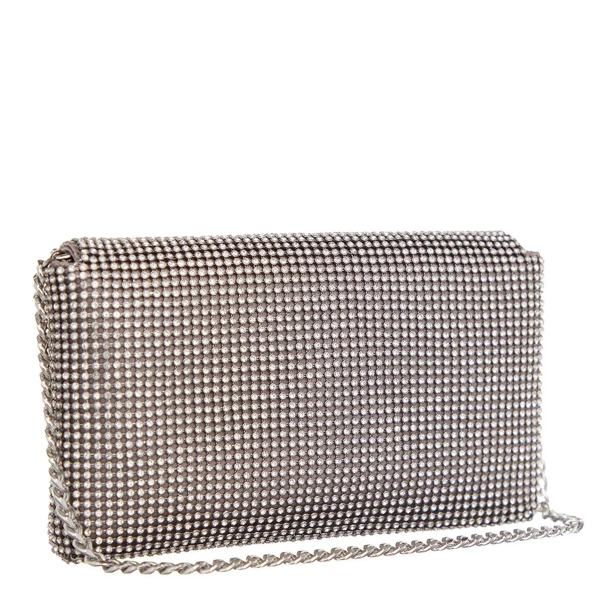 Guess Clutches Zalina Flap Clutch in zilver