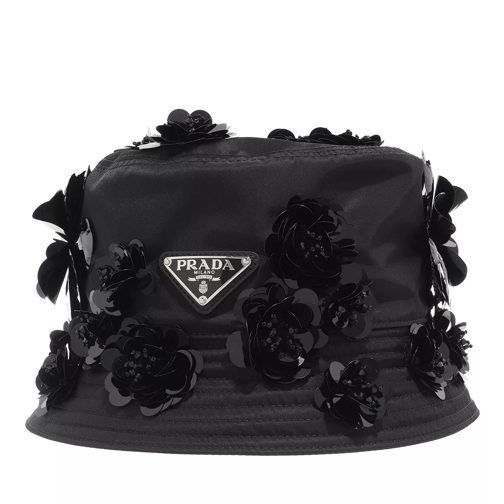 Prada Re-Nylon Bucket Hat Black Vissershoed