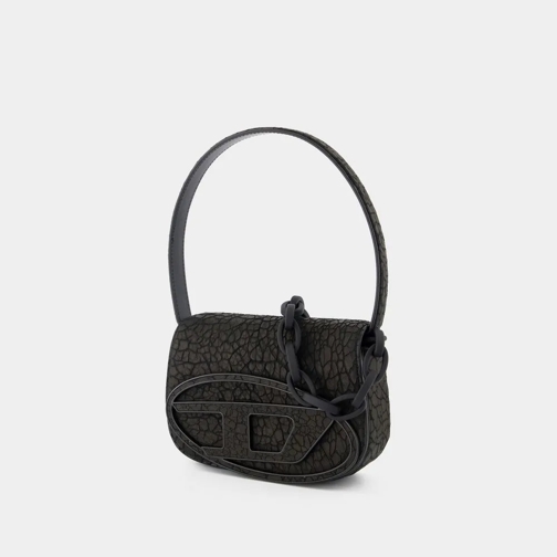 Diesel Sac à bandoulière 1Dr Shoulder Bag - Leather - Black Black (Image 2)