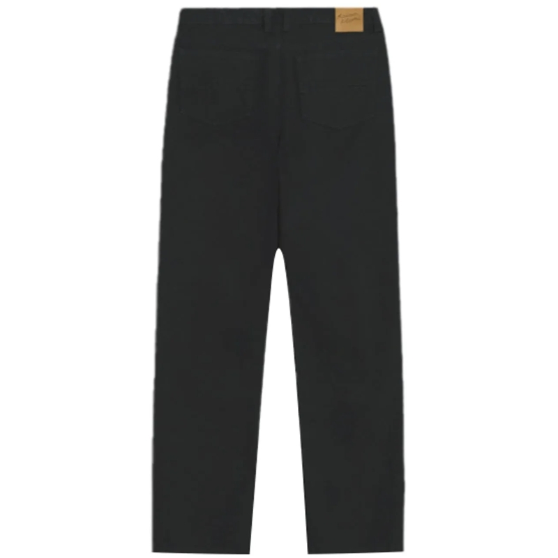 Maison Kitsune Jeans mit geradem Bein Maison Kitsune' Jeans Black schwarz