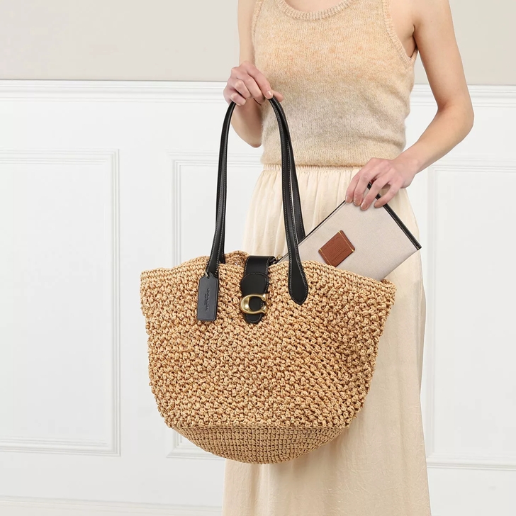 Coach Straw Bag