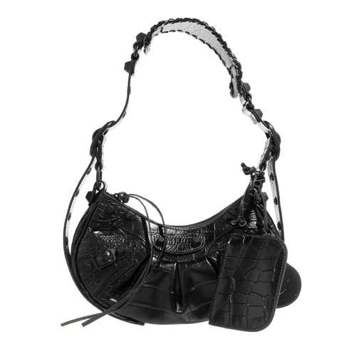 Balenciaga Le Cagole Extra Small Shoulder Bag Black Crossbody Bag