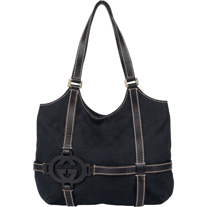 Gucci Schultertasche Gucci GG Monogram Stripes Shoulder Bag mehrfarbig