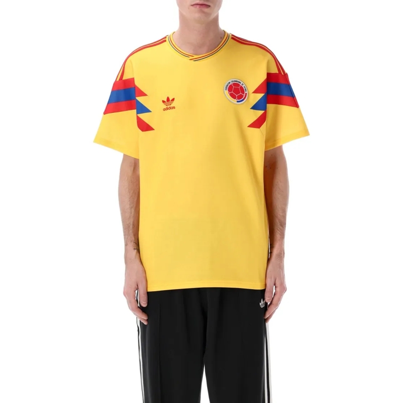 Adidas T-shirt Colombia 1990 Away Jersey Gold