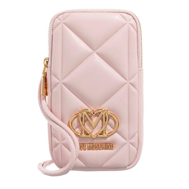 Love Moschino Handyhülle Porta Cellulare Cipria