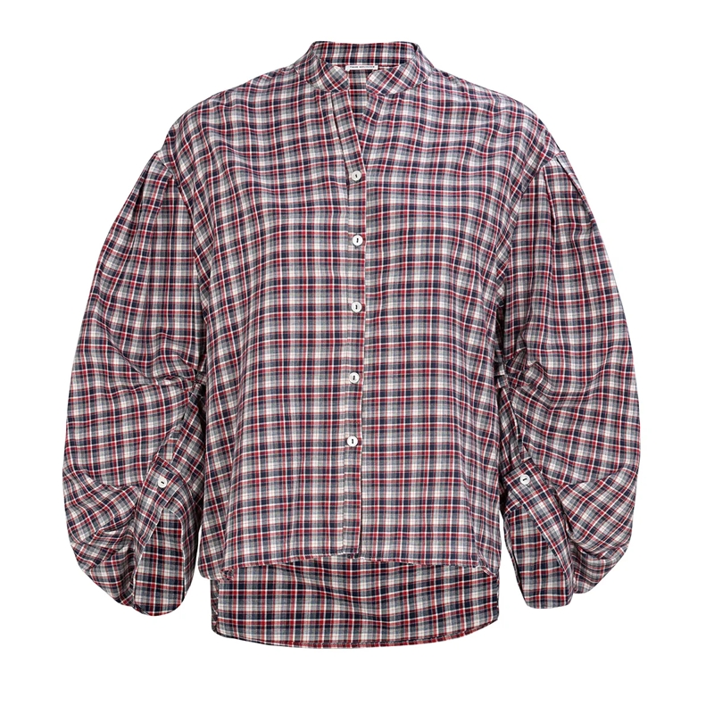 True Religion Bluse Hemdbluse VICKY rot