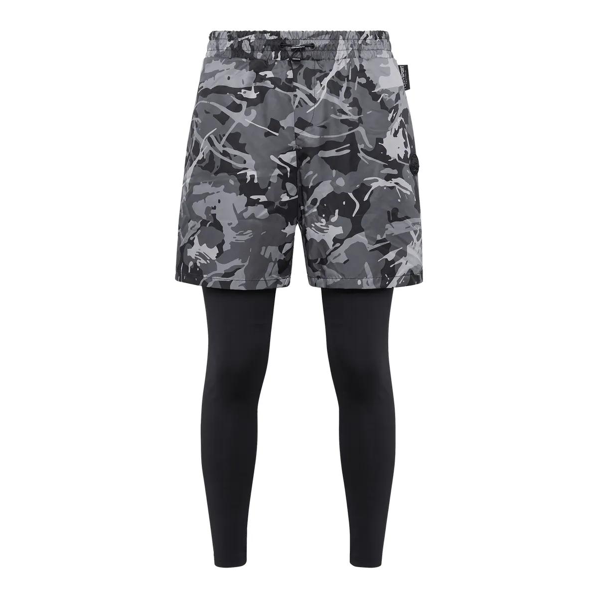 Thumbnail - Plein Sport - Leggings Camouflage - Größe L - schwarz