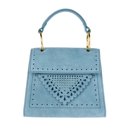 Coccinelle Lace Handle Bag Azur Crossbody Bag