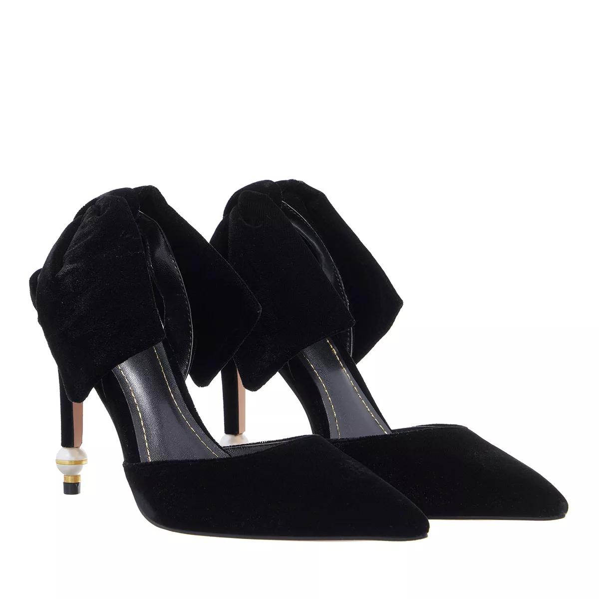 Ted Baker Batalyn Large Bow 103Mm Sing Back Court Black | Pump