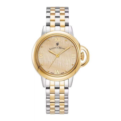 Jacques du Manoir Jacques du Manoir Grace Damenuhr JWL02502 Gold farbend,Silber farbend Quartz Horloge
