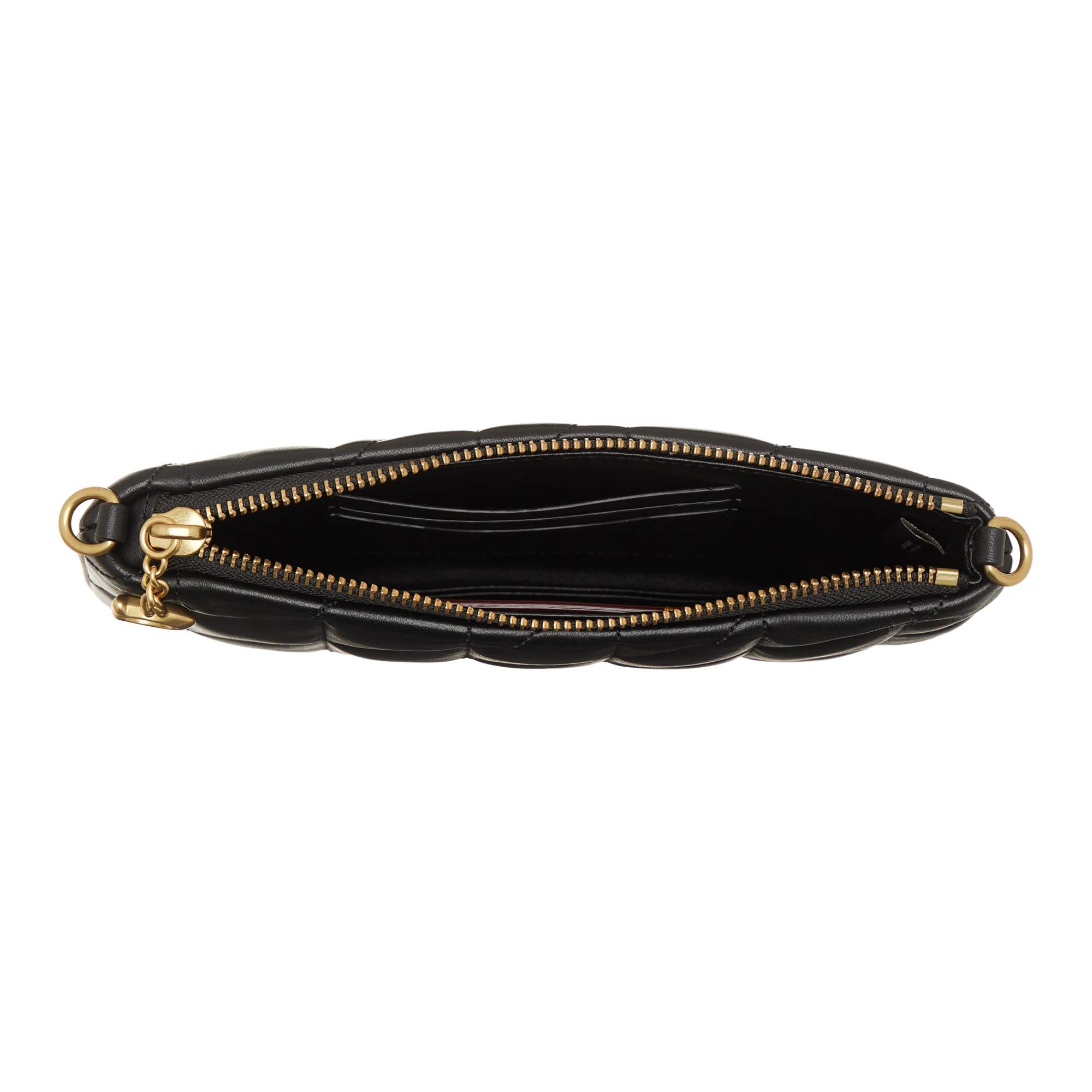 Coach Crossbody bags Pouch Bag With Pillow Quilting in zwart
