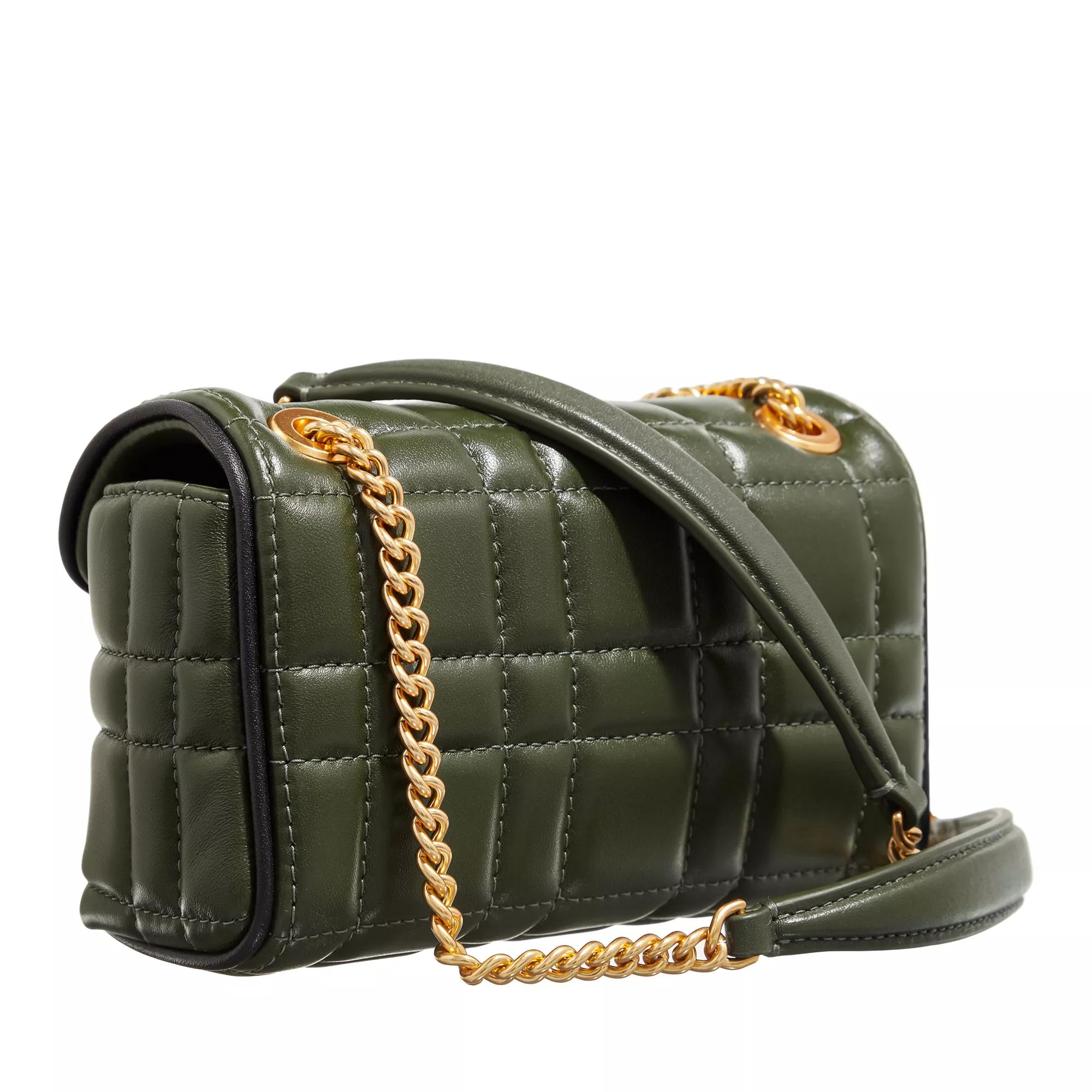 kate spade new york Crossbody bags Evelyn Quilted Leather in groen