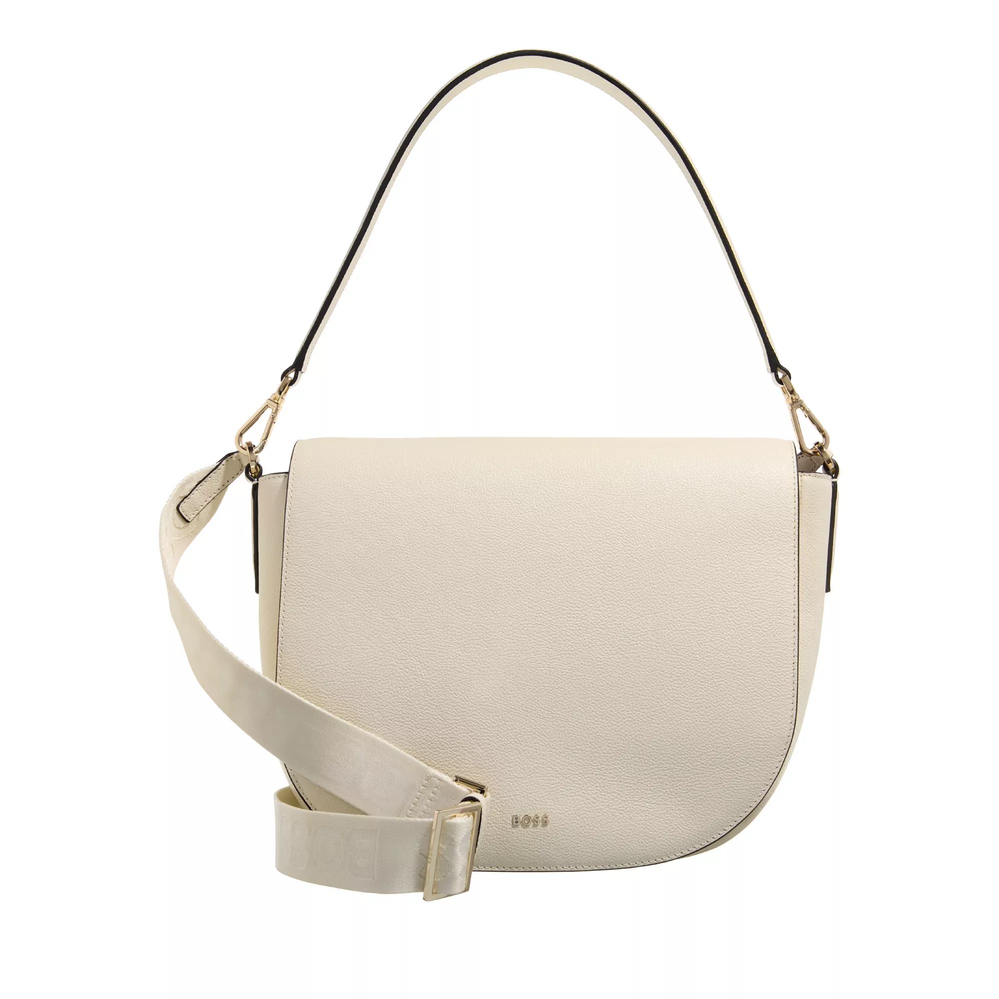 Boss Crossbody Bags - Alyce Saddle - Gr. unisize - in Creme - für Damen