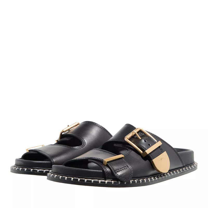 Chloé Slides Slides Woman Black
