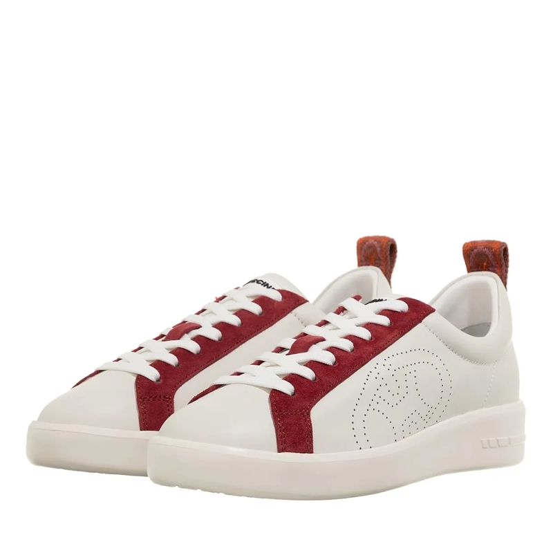 Coccinelle Low-Top-Sneaker Coccinelle Monogram Per.Bi Of.W/Rosew/M.Gr