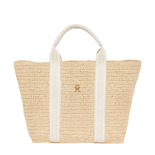 Tommy Hilfiger Sac panier Spring Logo Handtasche Beige