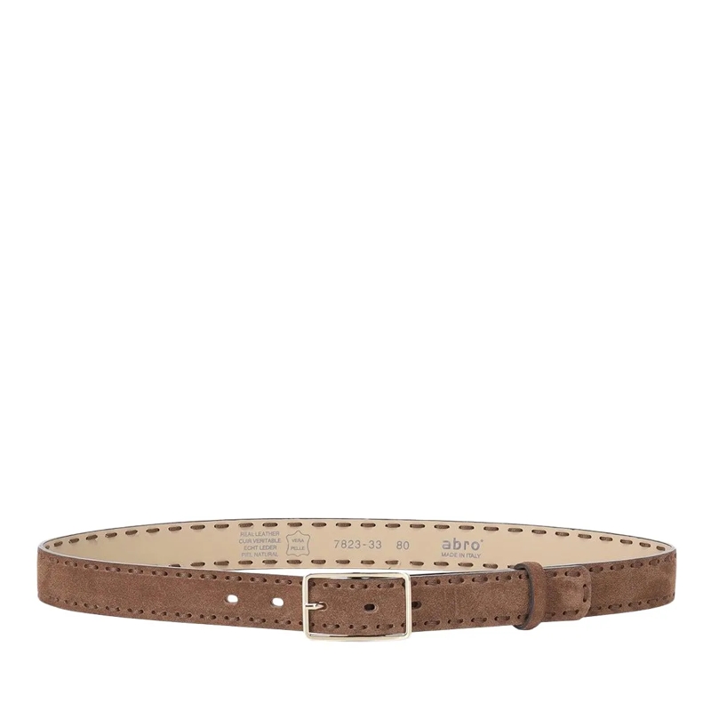 Abro Ceinture Gürtel Suede braun