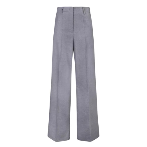 Blanca Vita Grey Palazzo Trousers Grey Pantaloni