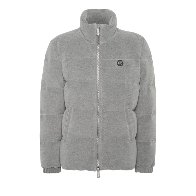 Philipp Plein Übergangsjacke Jacke grau