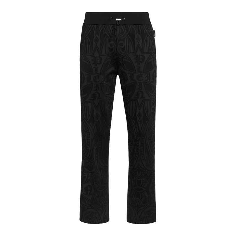 Philipp Plein Jogginghose Jogging Trousers Chrome schwarz