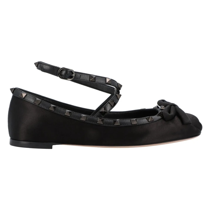 Valentino Garavani Balletschoenen Rockstud Ballerinas Black Black