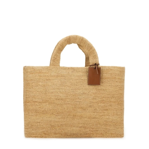 Manebi Tote Bag "Sunset" Large Brown