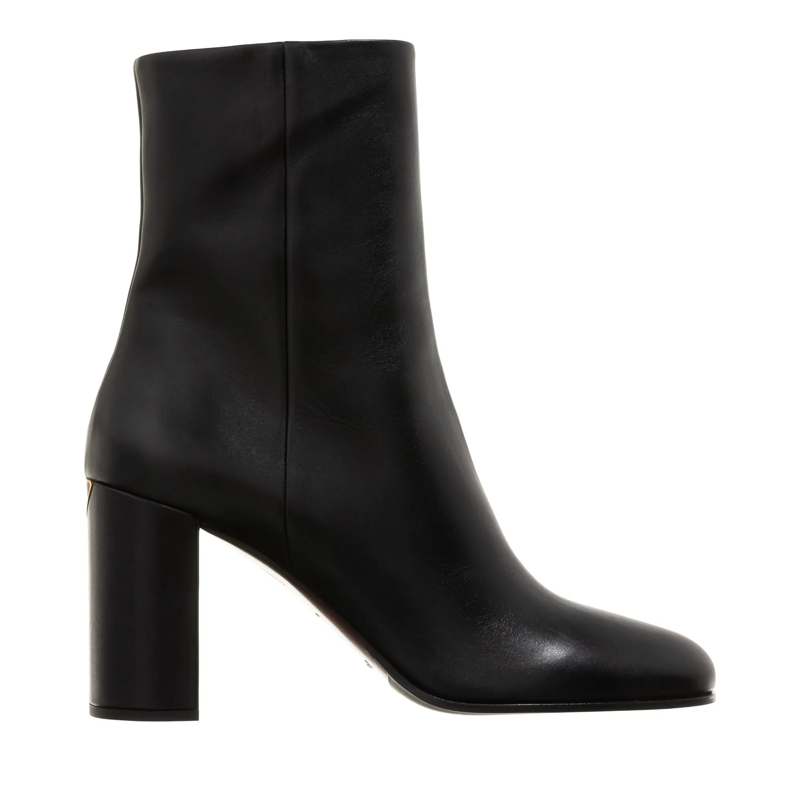 Prada Stiefeletten Triangle Logo Boots Nero