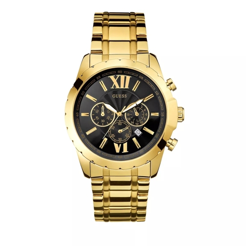 Guess Watch Optic Black/Gold Chronograph
