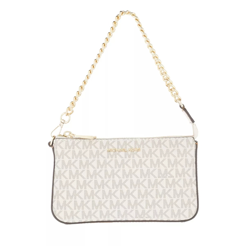 MICHAEL Michael Kors Pochette Md Chain Pouchette Vanilla