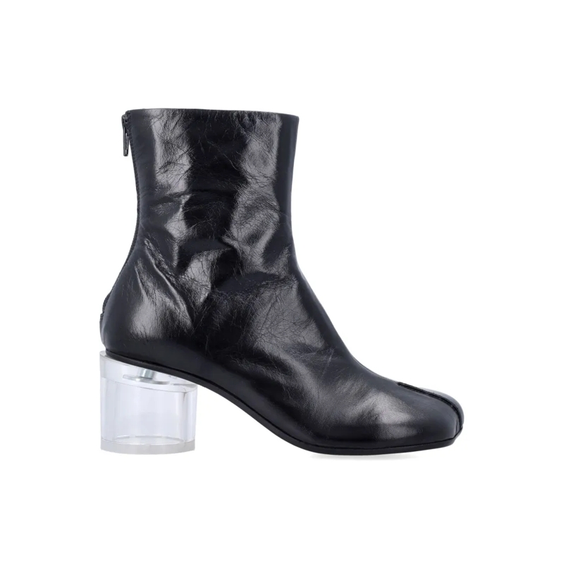 MM6 Maison Margiela Laarzen Mm6 Anatomic Ankle Boots Grey