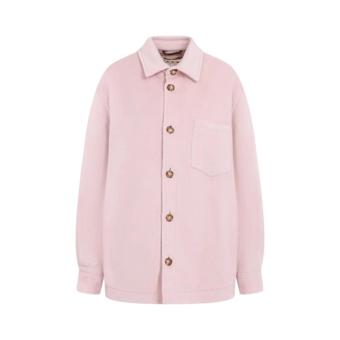 Marni - Pink Virgin Wool Jacket - Größe 40 - pink