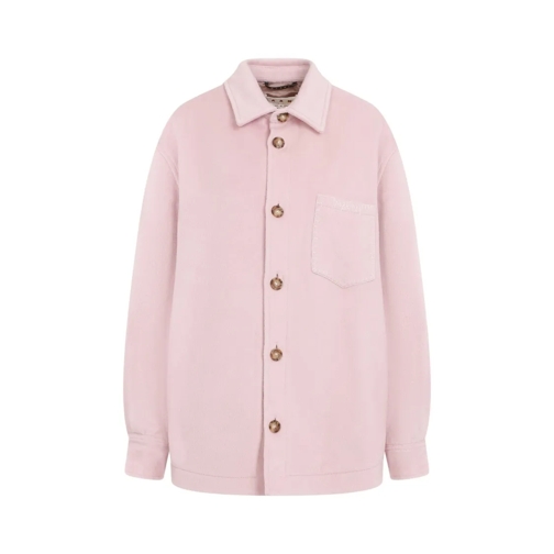 Marni Übergangsjacke Pink Virgin Wool Jacket Pink