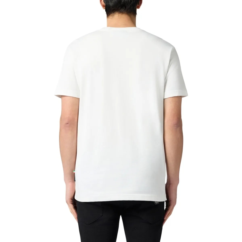 Philipp Plein T-Shirt Round Neck T-Shirt Gelato Monsters weiss(Image 2)