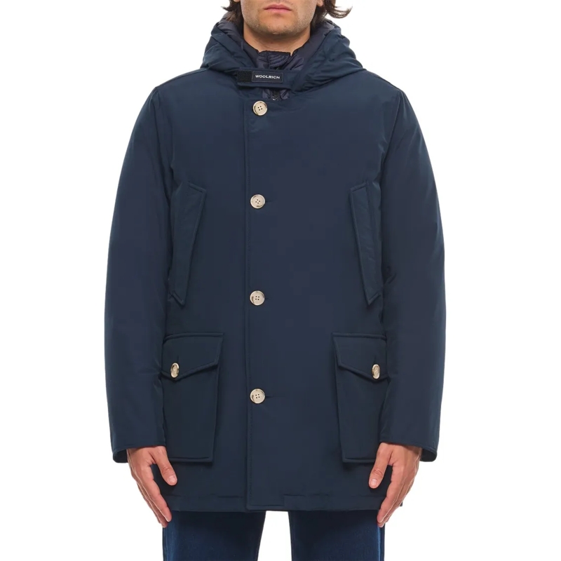 Woolrich Parka Functional Dark Blue Woolrich Parka Blue