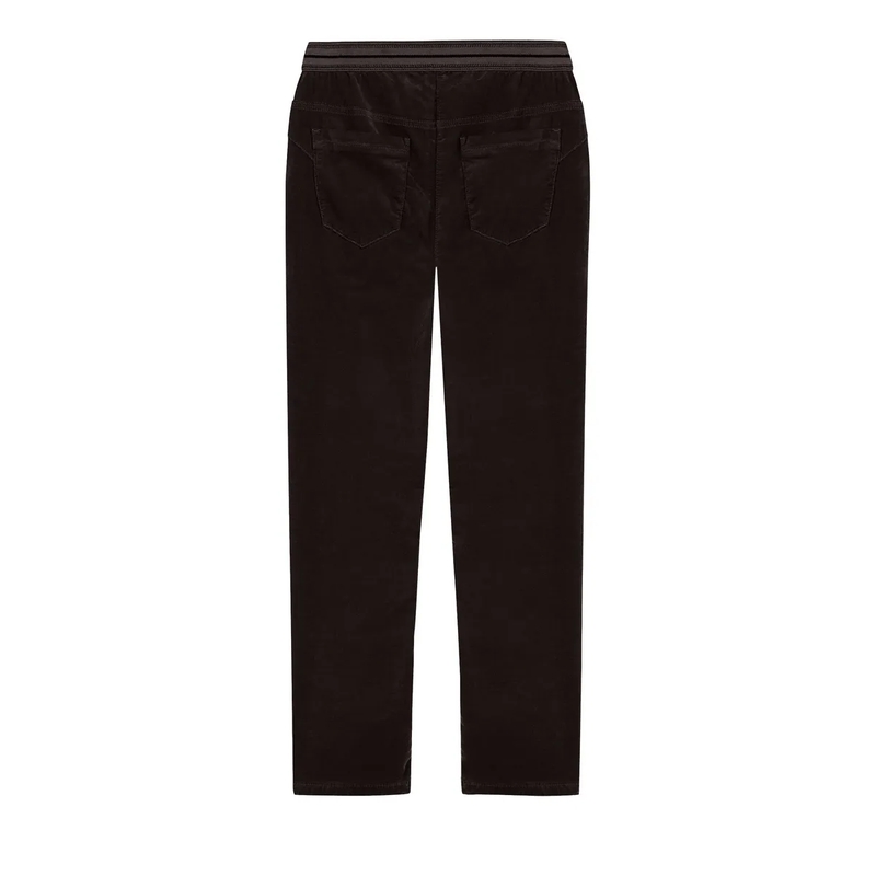 Luisa Cerano Stoffen broek Skinny-Velvet-Pants truffle(Image 6)