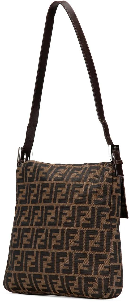 Thumbnail - Fendi Hobo Bags - Zucca Canvas Shoulder Bag - Gr. unisize - in Braun - für Damen