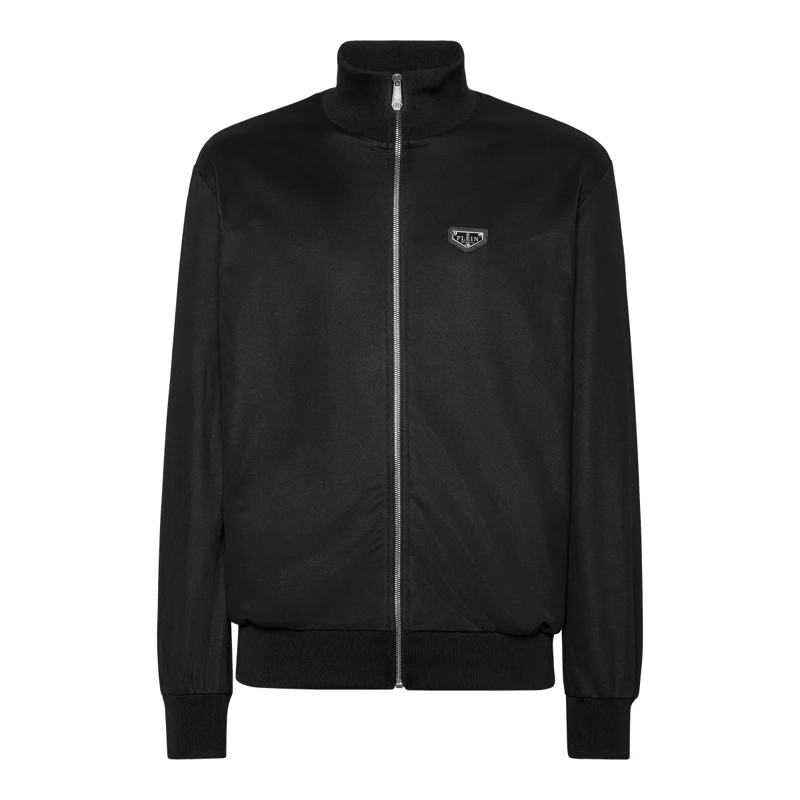 Philipp Plein Daunenjacke Jogging-Jacke Iconic Plein schwarz