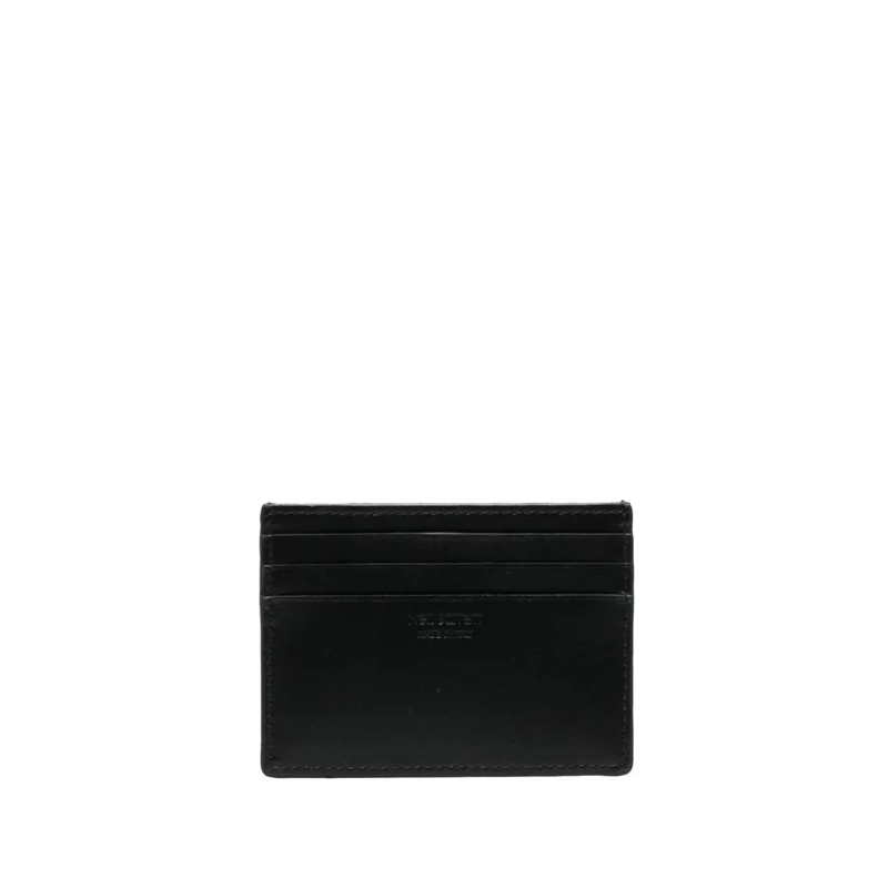 Neil Barrett Porte-monnaie Black Minimalist Wallet Black