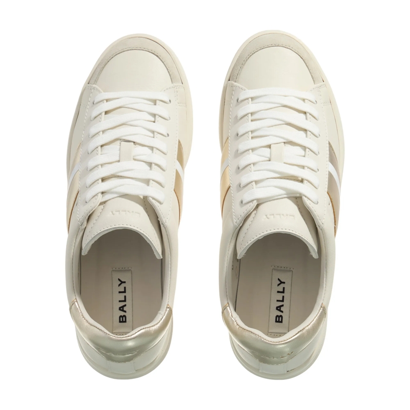 Bally Low-Top-Sneaker Thiago-W White/Gold(Image 6)