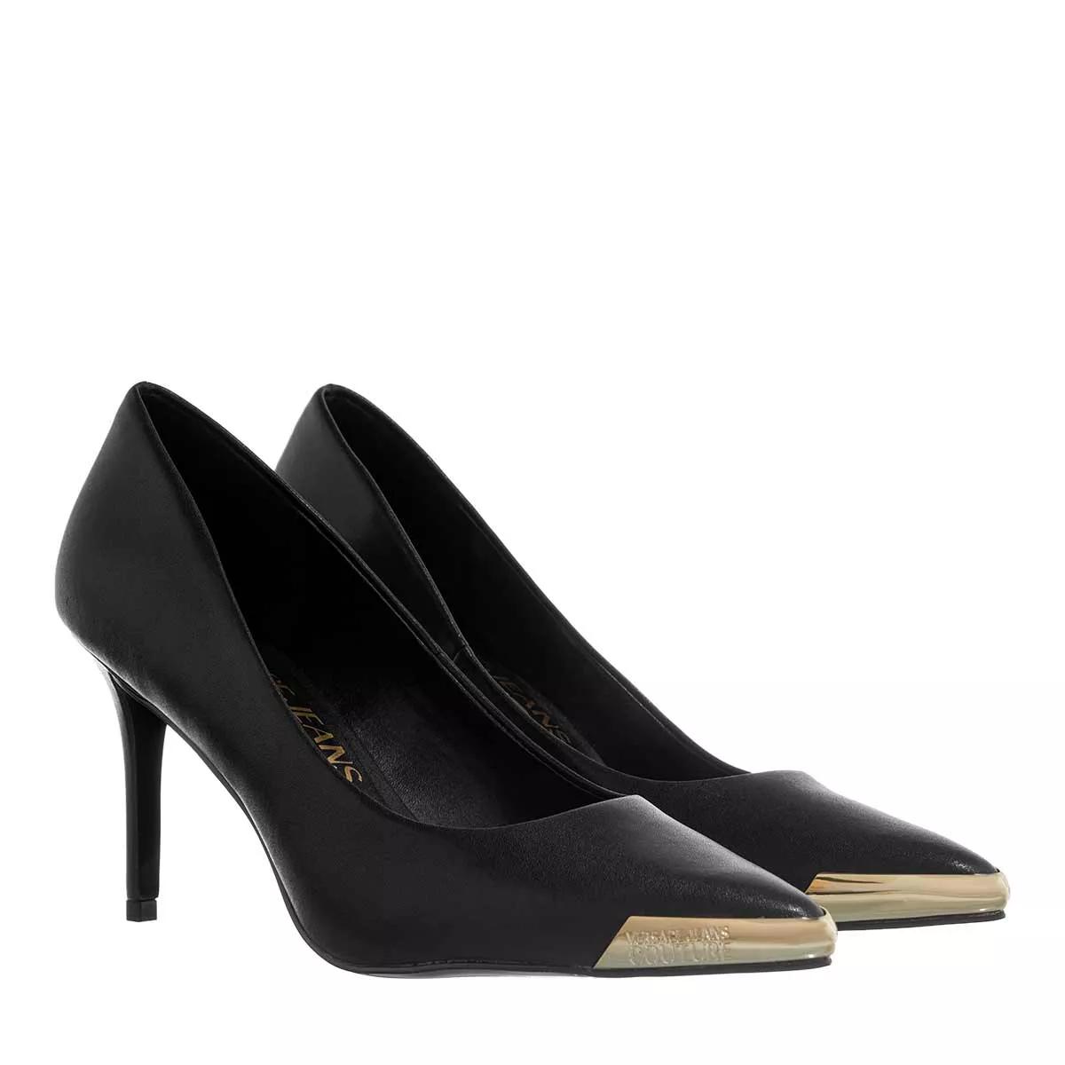 Versace store black pumps