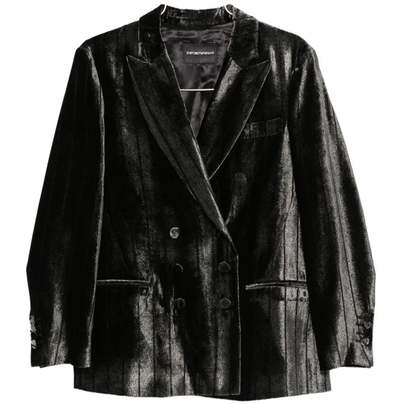 Emporio Armani Veste de transition Jackets Grey grau