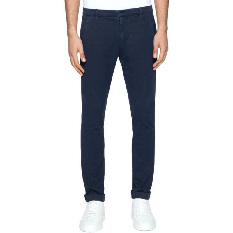 Dondup  Trousers Blu Tuareg blau
