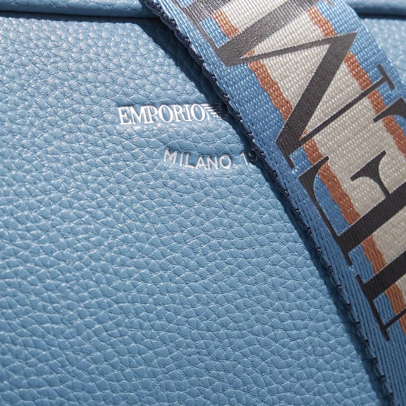 Emporio Armani Camera Bag Minibag Denim Powder Pink(Image 5)